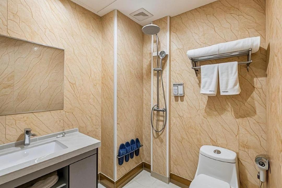 Qiqiaowu Hotel Beijing Daxing Airport Line Caoqiao Subway Station Branch Exteriér fotografie